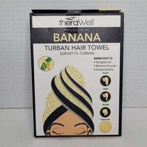 Banana Turban Hair Towel NWT